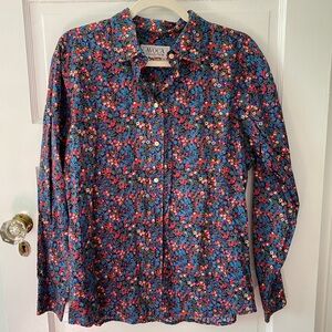 Vintage Avoca Floral Button-Up Shirt